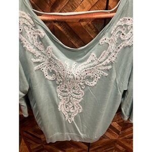 Miss Me top size Large